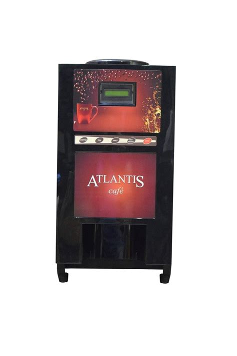 Stainless Steel Atlantis Tea Coffee Vending Machine For Cafe At Rs