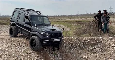 India S First Crazily Modified Mahindra Scorpio Classic Seat Suv Is