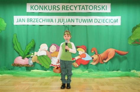 Konkurs Recytatorski Jan Brzechwa I Julian Tuwim Dzieciom