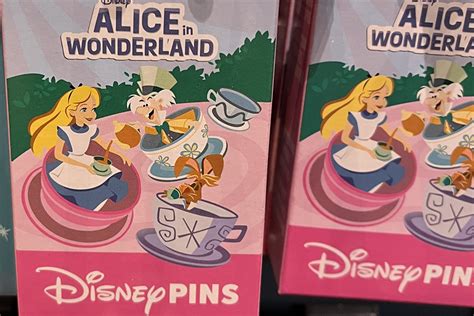 New Alice In Wonderland Pins At Disney Parks Disney Mouseketeer