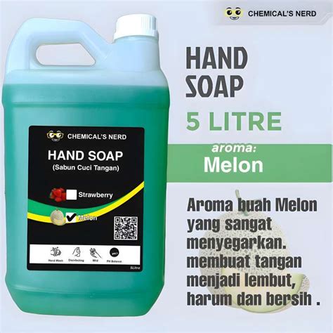 Jual Handsoap Melon L Sabun Cuci Tangan Aroma Melon Liter