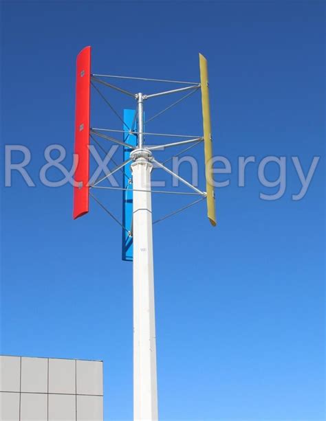 Customized Kw Kw Vertical Wind Turbine Low Rpm Maglev Wind Generator