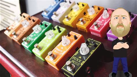 Tone City Mini Pedals Demo Youtube