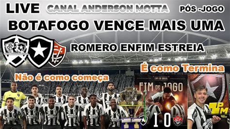 LIVE ALVINEGRA RAIZ COPA DO BRASIL PÓS JOGO BOTAFOGO X VITÓRIA