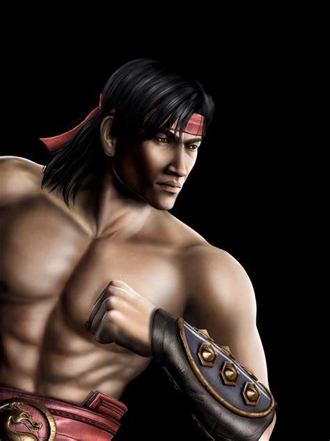 Liu Kang Official Portrait From Mortal Kombat 2011 Game Art Hq