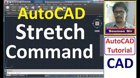 Autocad Stretch Command How To Use Stretch Command In Autocad