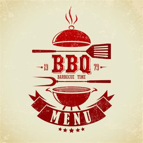 Premium Vector Vintage Bbq Party