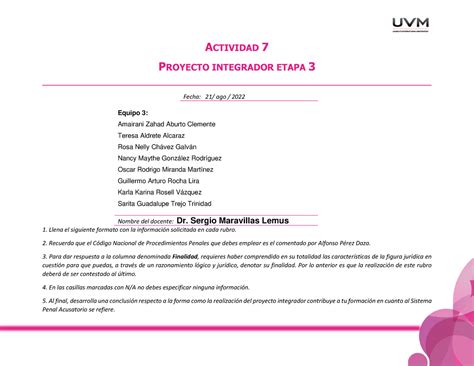 A7 E3 actividad en equipo de teoría de derecho ACTIVIDAD 7 PROYECTO