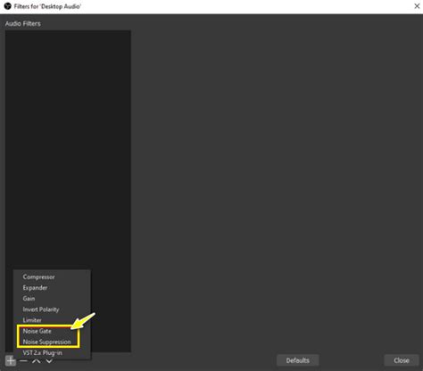 Obs Noise Gate Tutorial How To Set Up And Do Noise Removal