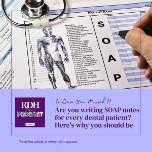 ICYMI Are You Writing SOAP Notes For Every Dental Patient Heres Why