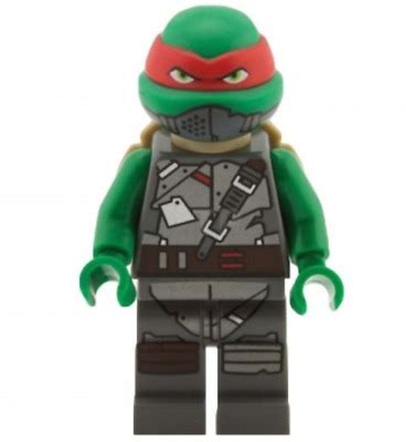 Lego Raphael With Armor Teenage Mutant Ninja Turtles Minifigure