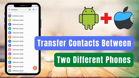 How To Transfer Contacts From One Phone To Another YouTube