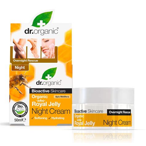 Dr Organic Royal Jelly Night Cream 50ml Beauty