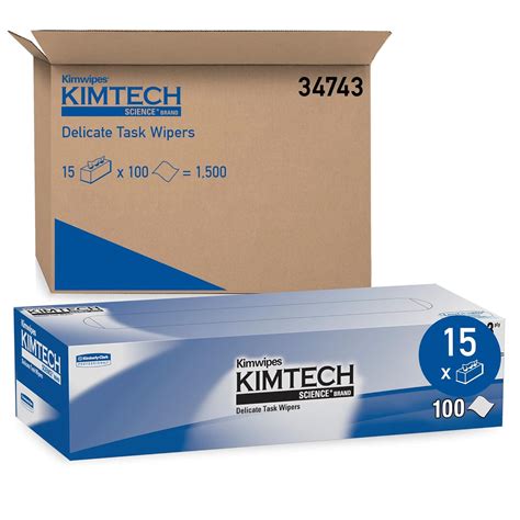 Kimtech Science KimWipes Limpiaparabrisas De 3 Capas 119 Unidades