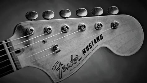 Fender Mustang Headstock Photograph By Guitarwacky Fine