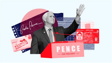 Former Vice President Mike Pences Record On Voting Rights Democracy