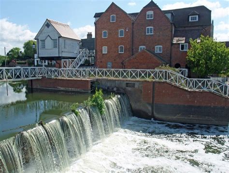 Tewkesbury Abbey Mill With A Weir On The Mill Avon Flickr