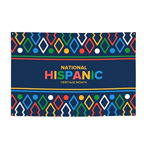 National Hispanic Heritage Month 2022 Yard Banner Backdrop Party