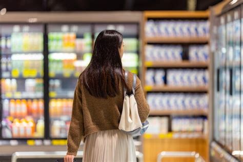 Premium Photo Woman Go Supermarket For Buy Something