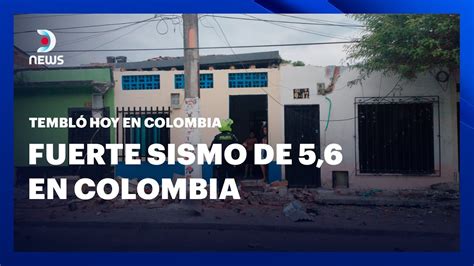 Tembl En Varias Ciudades De Colombia Dnews Youtube