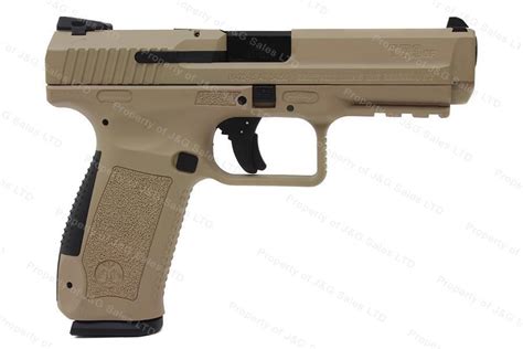 Canik 55 TP9SF 9mm Semi Auto Pistol Single Action TP 9SF Desert Tan