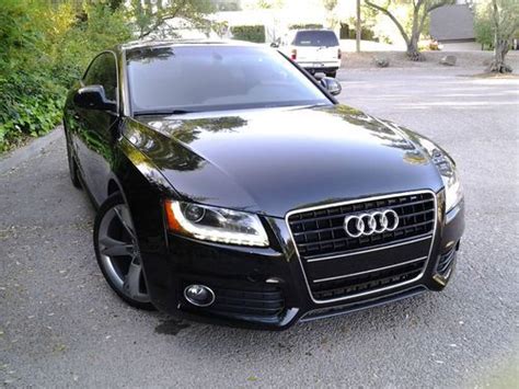 Purchase used 2009 Audi A5 Quattro S-Line Coupe 2-Door 3.2L Black in ...