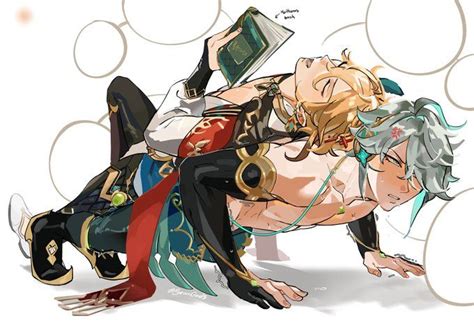 Pin by Kaori on Alhaitham / Kaveh | Character art, Cute drawings, Ship art