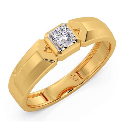 Tarun Solitaire Band Ring Candere By Kalyan Jewellers