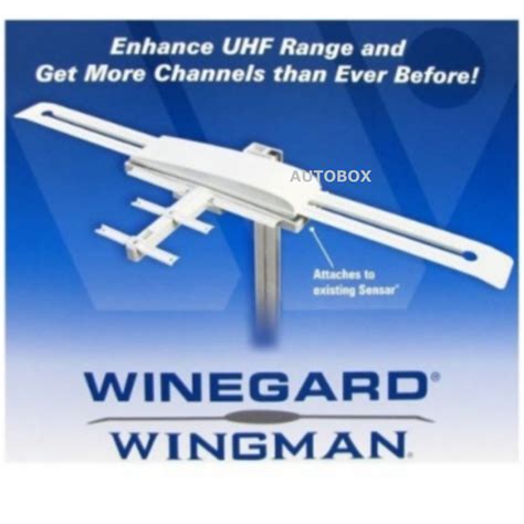 Winegard NZ WING Wingman Sensar UHF Booster TV Antenna Add On Enhance