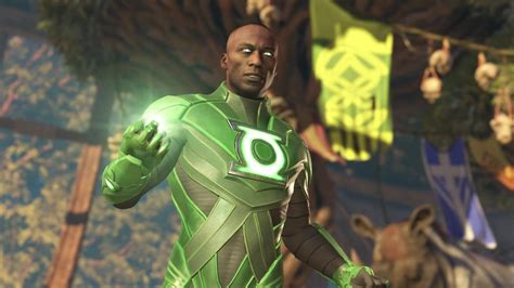 Injustice John Stewart Green Lantern All Intro Dialogues Youtube