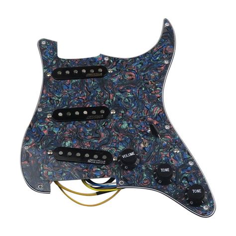 KR 6 18 7 Way Type Fully Loaded Prewired Pickguard Wilkinson SSS