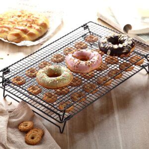 Cooling Rack 16 9x11in Cooling Rack With Collapsible Folding Legs