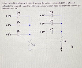 Answered For Each Of The Following Circuits Bartleby