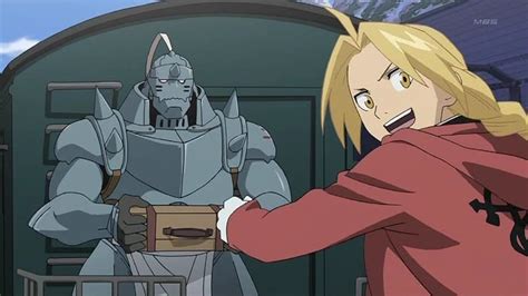 Fma Brotherhood Rush Valley Screencaps Edward Elric And Winry