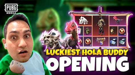 New Hola Buddy Opening Baby Bones Companion PUBG MOBILE YouTube