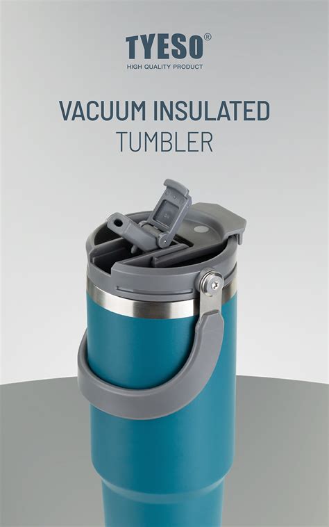 Tyeso Ts Ts Ts Ml Ml Ml Vacuum Insulated Tumbler Keep Cold And Hot With