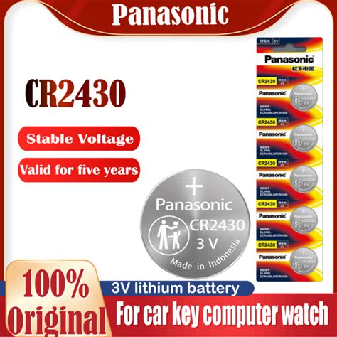 Pcs Panasonic Cr Cr V Lithium Watch Calculator Clock