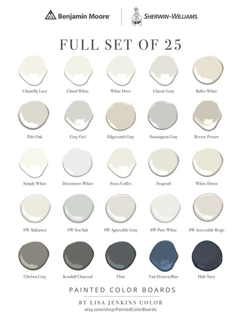 Buy Paint Sample Color Boards X Inch Benjamin Moore Sherwin