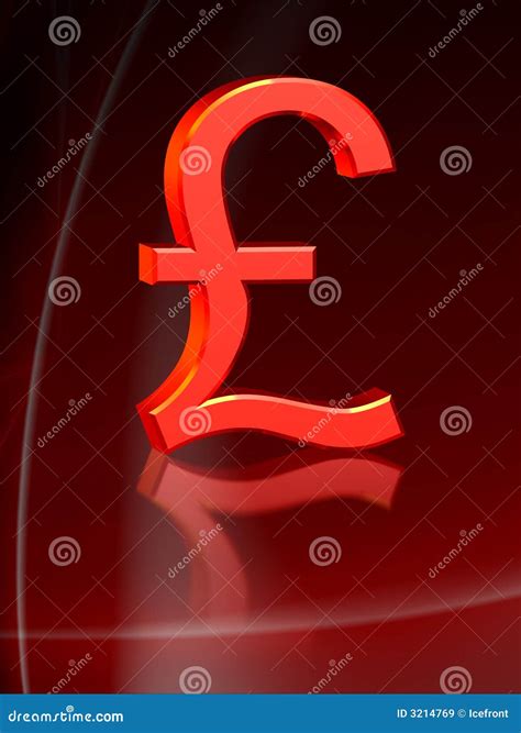 Red Pound Stock Illustration Illustration Of Virtual