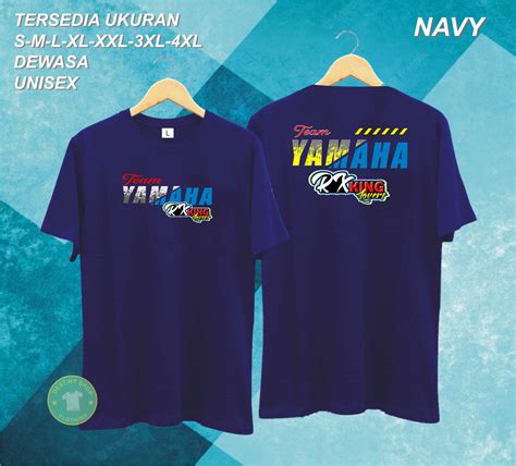 YAMAHA RX KING ABSTRAK Pakaian Pria Atasan T Shirt Kaos Gambar Dan Kata