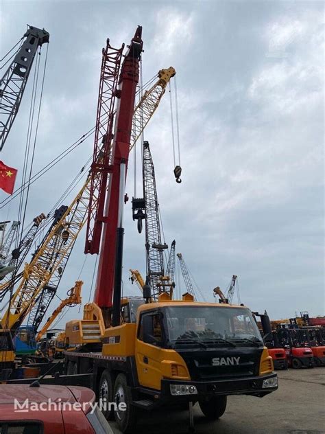 Sany Sany Stc Ton Used Hydraulic Mounted Mobile Truck Crane On