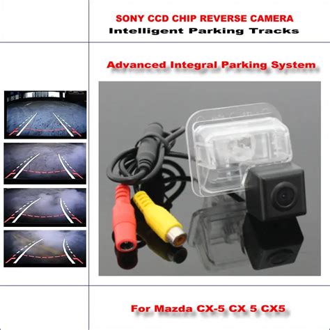 Backup Rear Reverse Camera For Mazda CX 5 CX 5 CX5 / HD 860 Pixels 580 TV Lines Intelligent ...