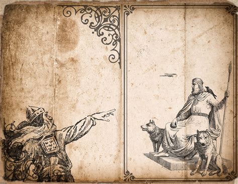 Norse Vikings Printable Pages, Nordic Mythology Kit for Junk Journals ...