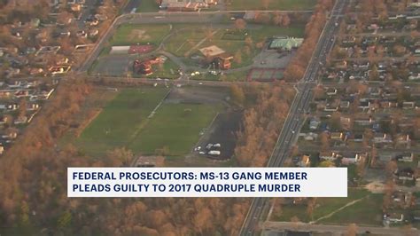 Prosecutors Ms 13 Gang Member Pleads Guilty To 2017 Quadruple Murder