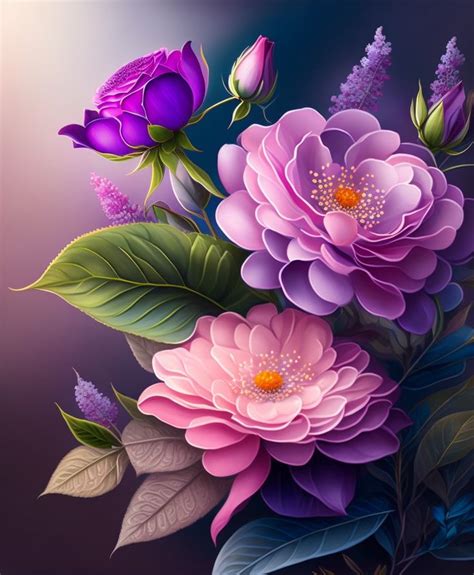 Love flowers | Flower art painting, Flower art images, Flower artwork