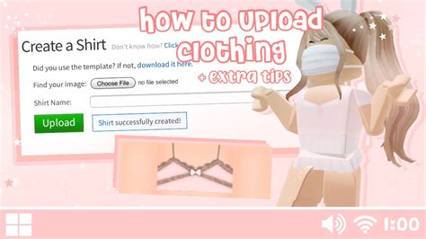 How To Upload Roblox Clothing Shirt Or Pants On Roblox For Mobile Extra Tipsinfo