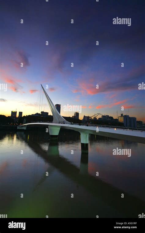 Puente De La Mujer Bridge Of The Women Santiago Calatrava Dique 3