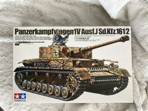 TAMIYA KIT CARRO Armato Panzerkampfwagen Iv Ausf J Sd Kfz 161 2 Art