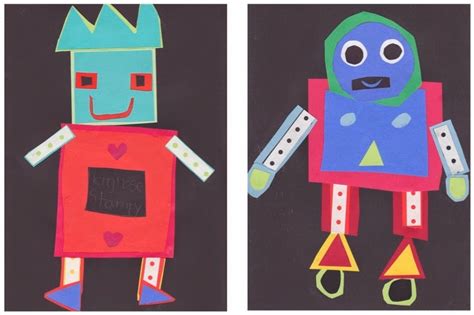 The Rolling Artroom: Shape Robots (1st-3rd Grade)