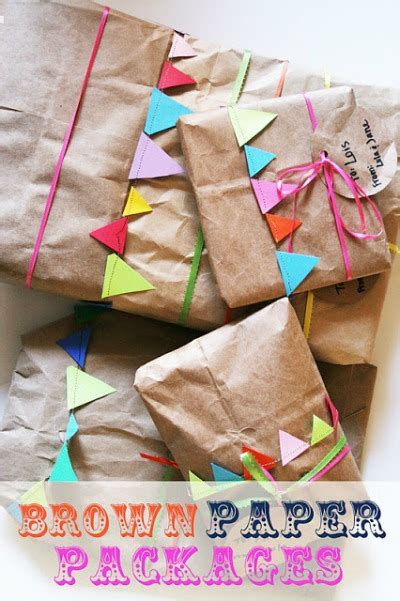 10 Beautiful Brown Wrapping Paper Ideas